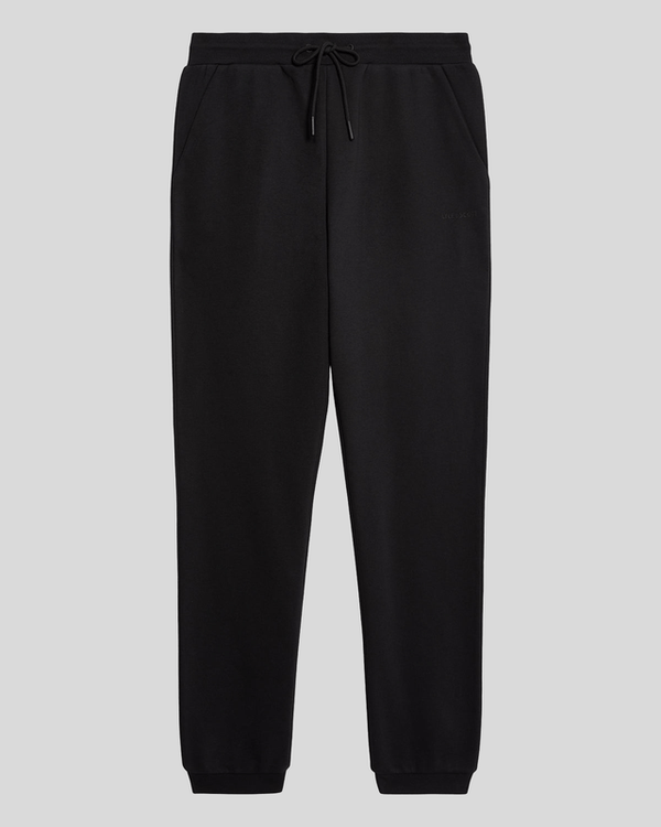 Lyle & Scott Brushback Fleece Cuffed Jogger Jet Black