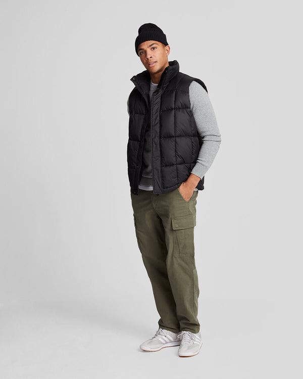 lyle & scott Cotton Merino Crew Neck Jumper Mid Grey Marl