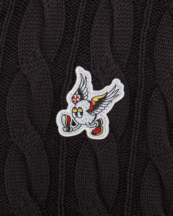 Lyle & Scott Friends Of A Feather Cable Golf Knit Vest Phantom