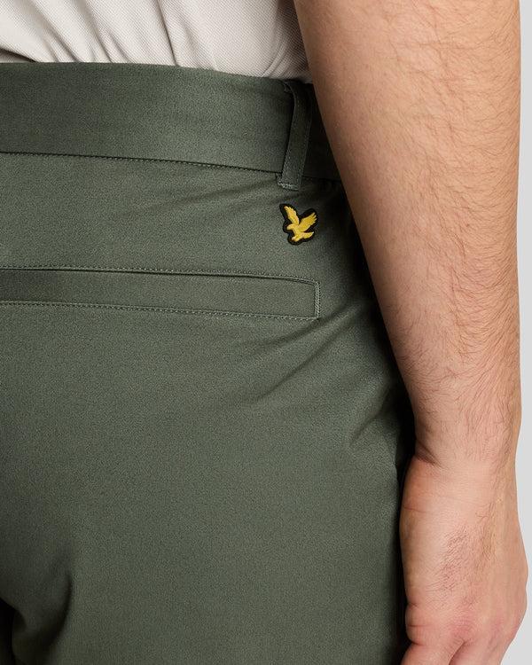 Lyle & Scott Golf Course Stretch Chino Shorts Cactus Green