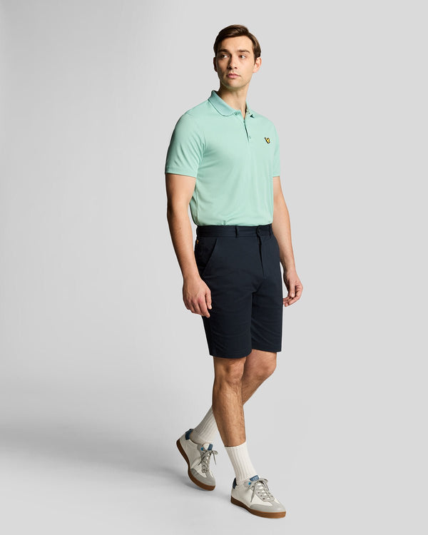 Lyle & Scott Golf Course Stretch Chino Shorts Dark Navy