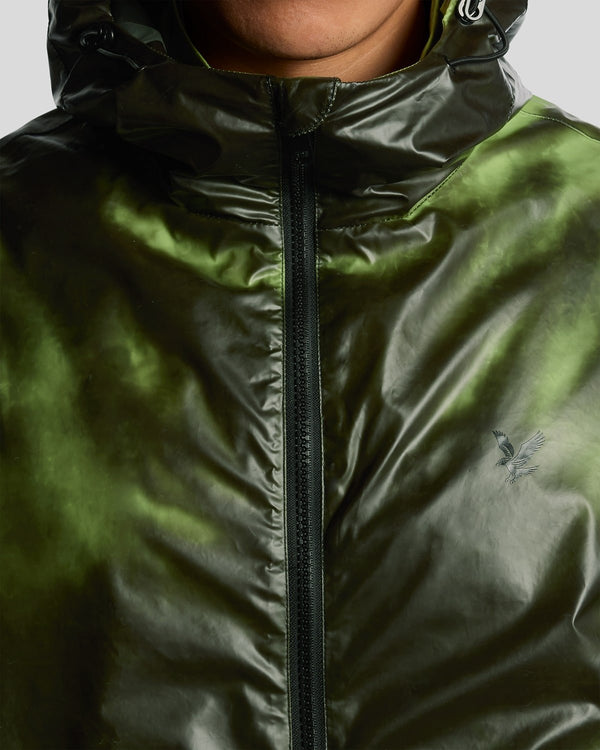 Lyle & Scott Heat Reactive Shell Jacket Dark Sediment/ Laser Beam