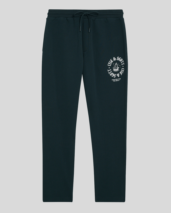 Lyle & Scott Insignia Graphic Cotton Joggers Dark Navy