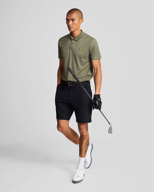 lyle & scott Lightweight Golf Technical Shorts Jet Black