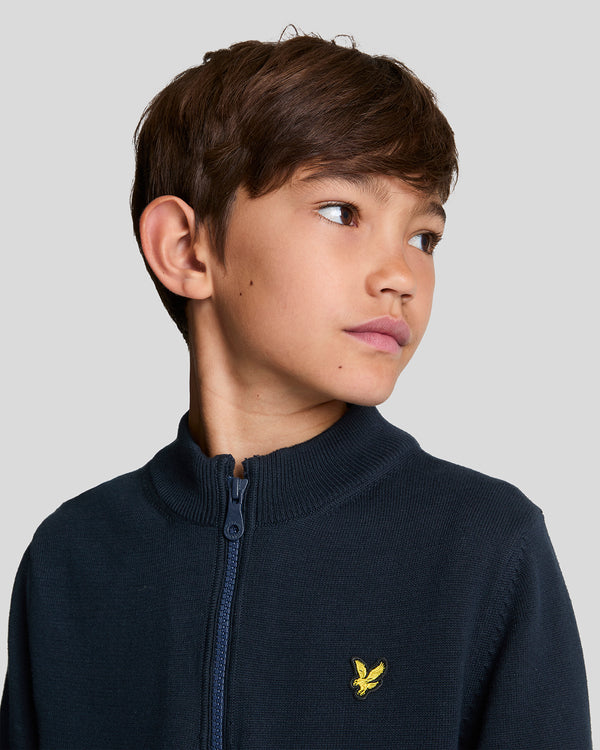 Lyle & Scott 1/4 Zip Jumper Dark Navy