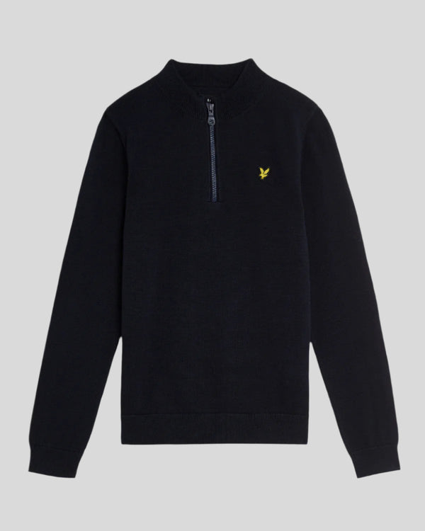 Lyle & Scott 1/4 Zip Jumper Dark Navy