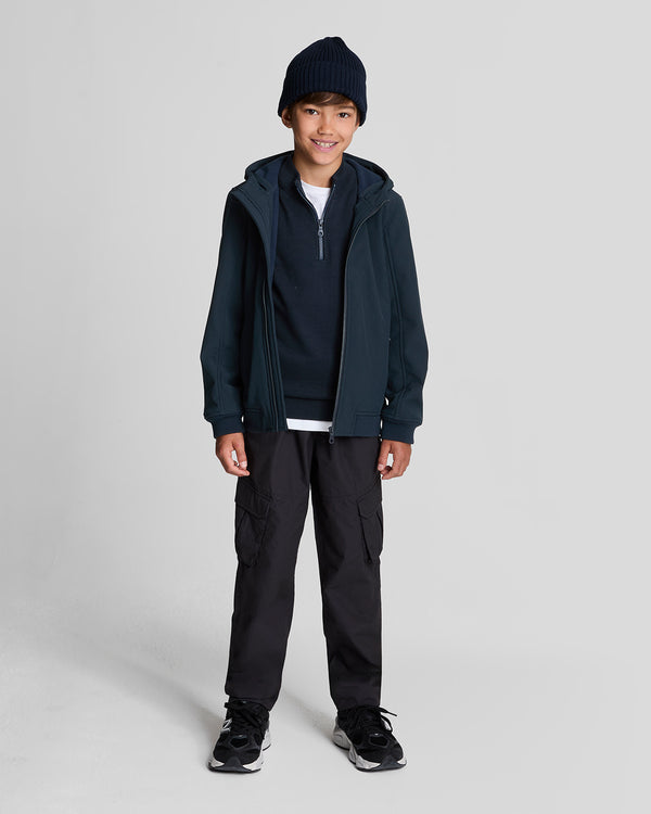 lyle & scott 1/4 Zip Jumper Dark Navy