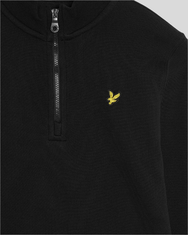 Lyle & Scott 1/4 Zip Jumper Jet Black