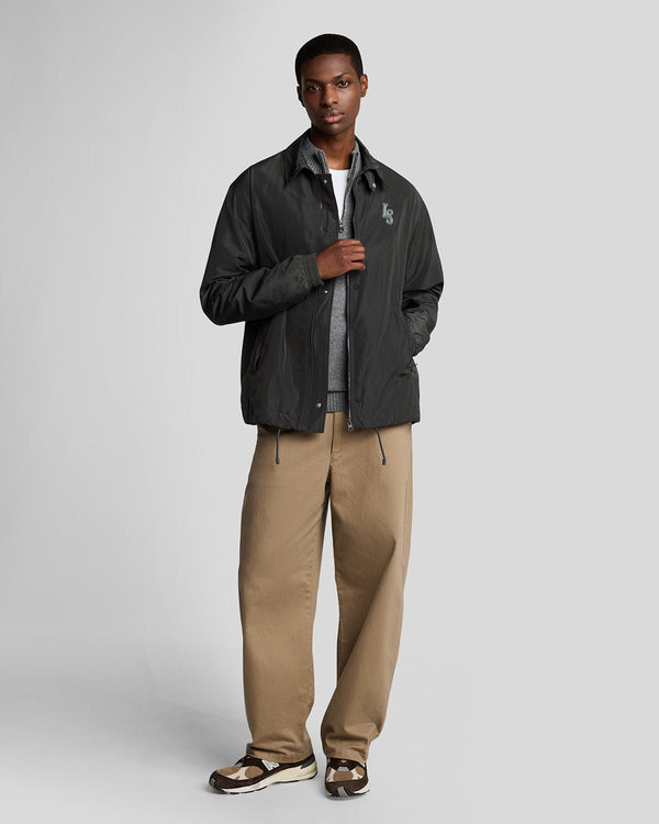 lyle & scott 1/4 Zip Knit Jumper Grey Heather