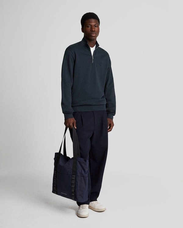 lyle & scott 1/4 Zip Sweatshirt Dark Navy