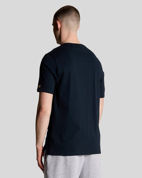 Lyle & Scott 3D Line Graphic T-Shirt Dark Navy