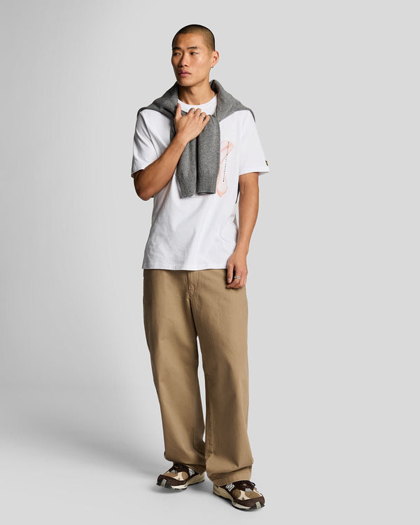 lyle & scott 3D Line Graphic T-Shirt