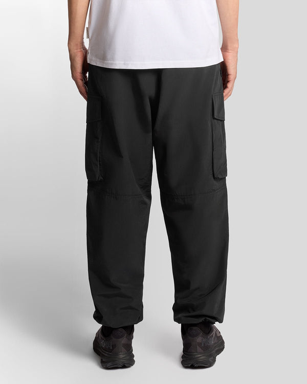 Lyle & Scott Bellowed Pocket Cargo Trouser Jet Black