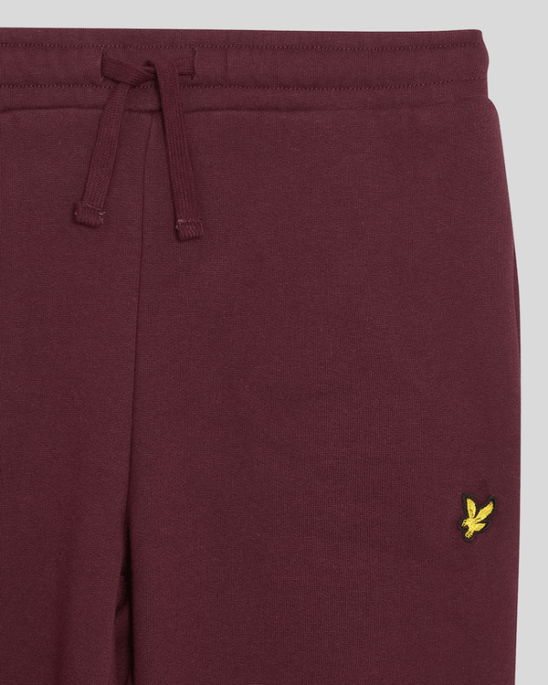 Lyle & Scott Brush Back Joggers Burgundy