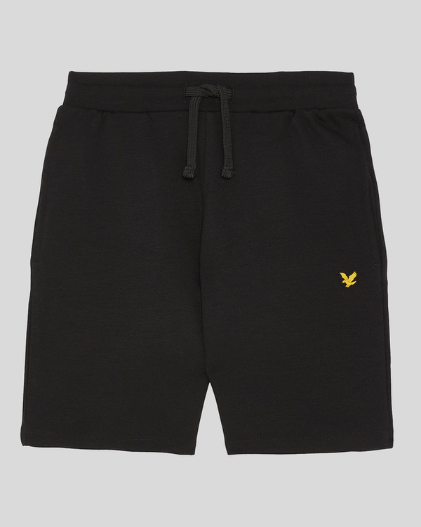 Lyle & Scott Brushback Fleece Shorts Jet Black