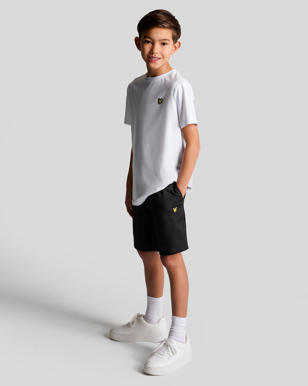 lyle & scott Brushback Fleece Shorts Jet Black