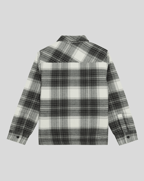 lyle & scott Brushed Check Jacket Jet Black