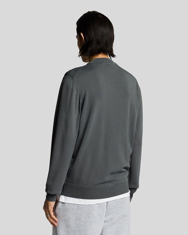 Lyle & Scott Cargo Bomber Collar Cardigan Terra Nova