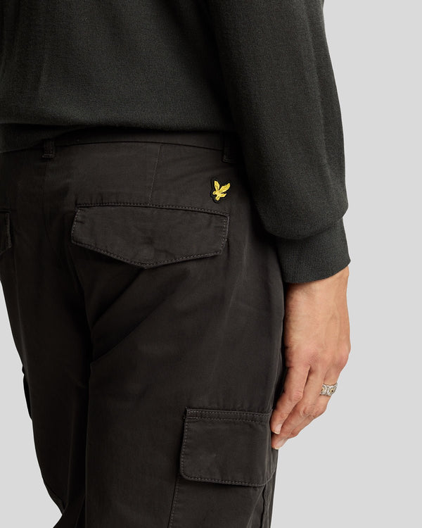 Lyle & Scott Cargo Pocket Trouser Gunmetal