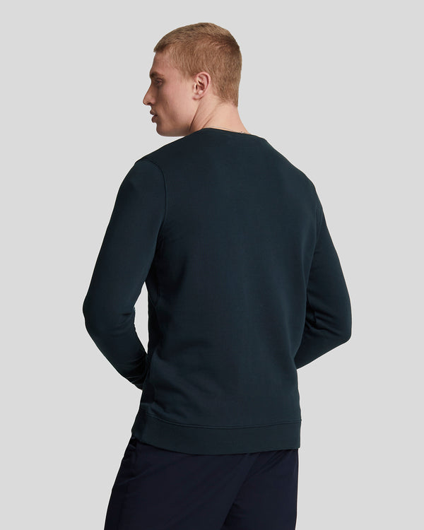 Lyle & Scott Classic Crew Neck Sweatshirt Dark Navy