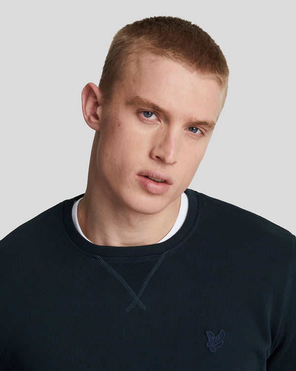 Lyle & Scott Classic Crew Neck Sweatshirt Dark Navy