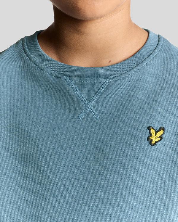Lyle & Scott Classic Crew Neck Sweatshirt Ocean Sky