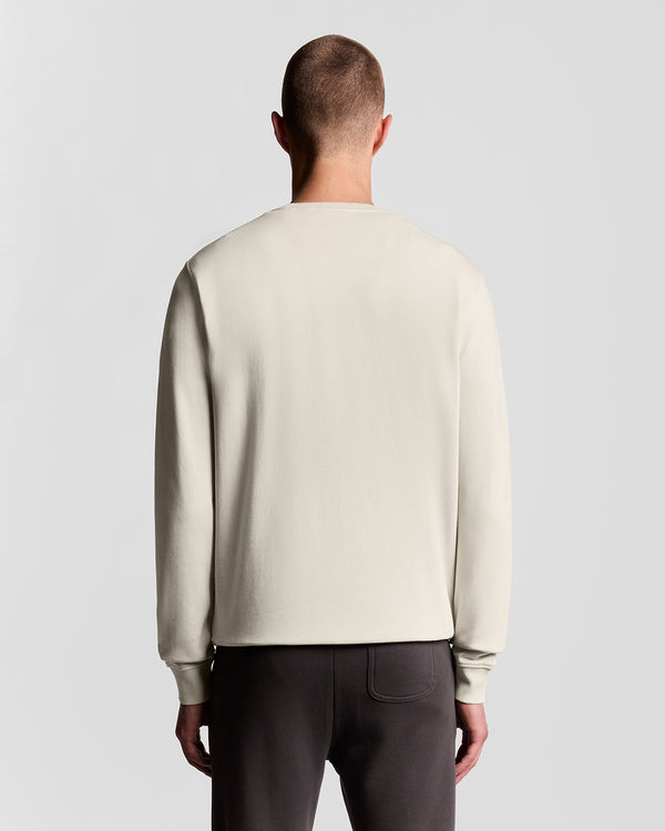 Lyle & Scott Cotton Crew Neck Sweatshirt Cove