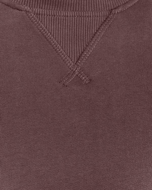 lyle & scott Cotton Crew Neck Sweatshirt Espresso