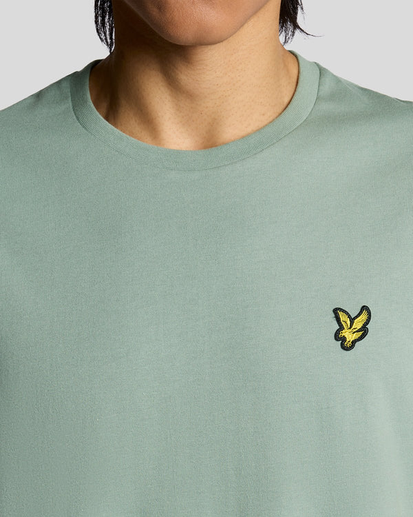 Lyle & Scott Cotton Crew Neck T-Shirt Cold Mint