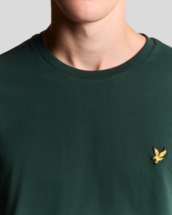 Lyle & Scott Cotton Crew Neck T-Shirt Dark Green