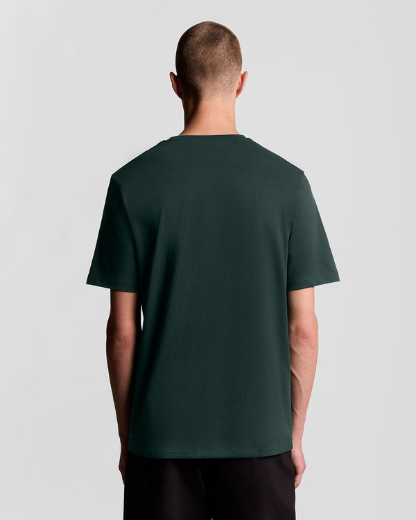 Lyle & Scott Cotton Crew Neck T-Shirt Dark Green