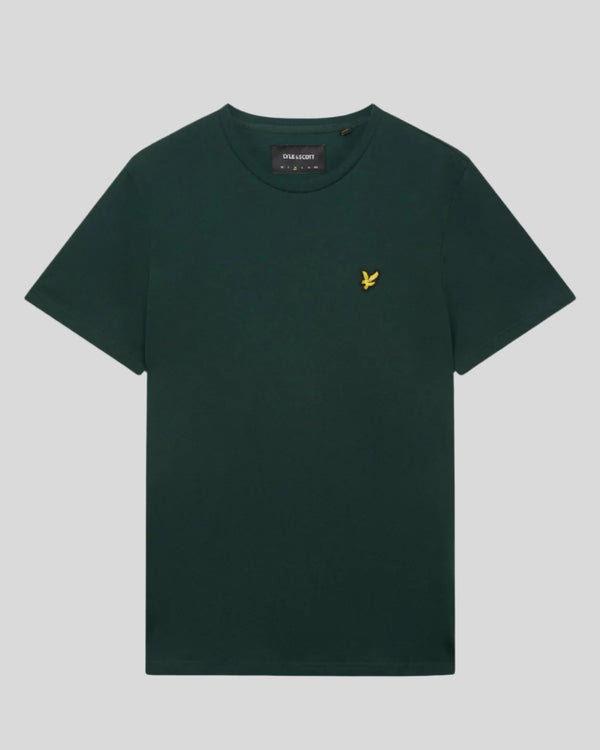 Lyle & Scott Cotton Crew Neck T-Shirt Dark Green