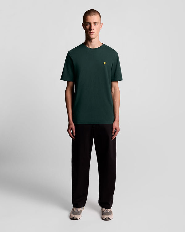lyle & scott Cotton Crew Neck T-Shirt Dark Green