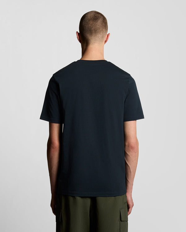 Lyle & Scott Cotton Crew Neck T-Shirt Dark Navy