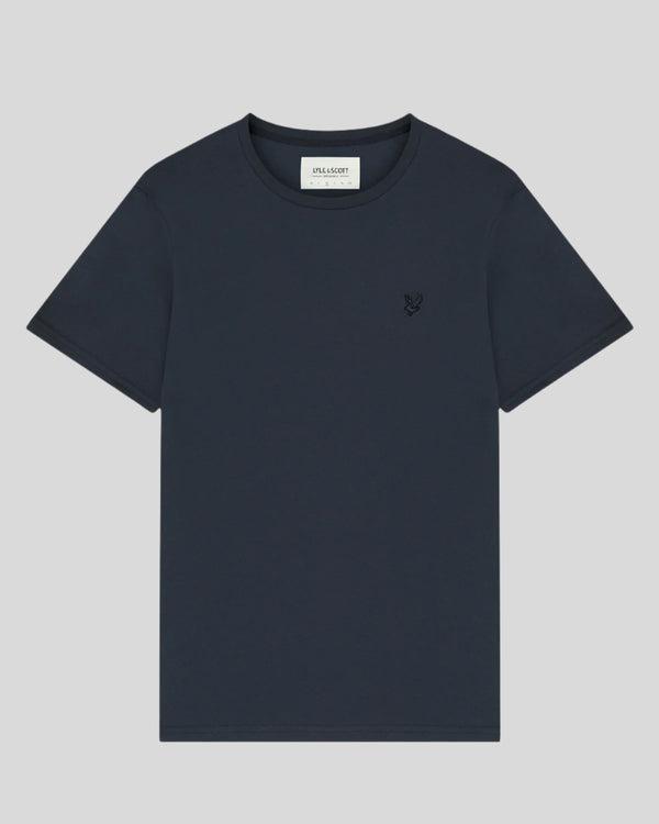 Lyle & Scott Cotton Crew Neck T-Shirt Dark Navy