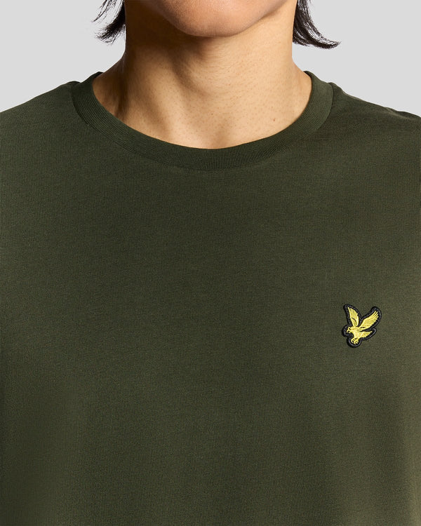 Lyle & Scott Cotton Crew Neck T-Shirt Deep Depths