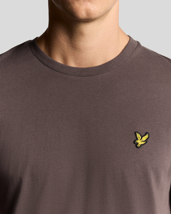 Lyle & Scott Cotton Crew Neck T-Shirt Espresso
