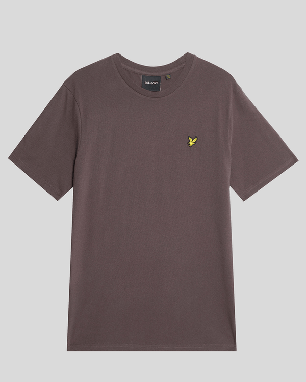 Lyle & Scott Cotton Crew Neck T-Shirt Espresso