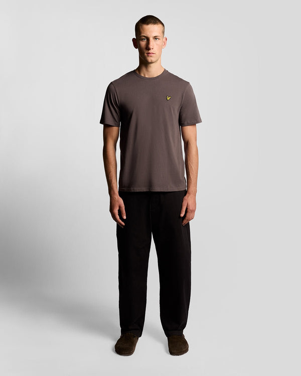 lyle & scott Cotton Crew Neck T-Shirt Espresso
