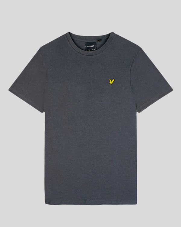 Lyle & Scott Cotton Crew Neck T-Shirt Gunmetal