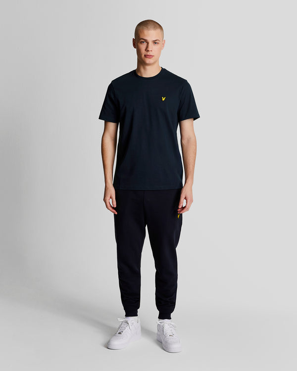 lyle & scott Cotton Crew Neck T-Shirt Navy