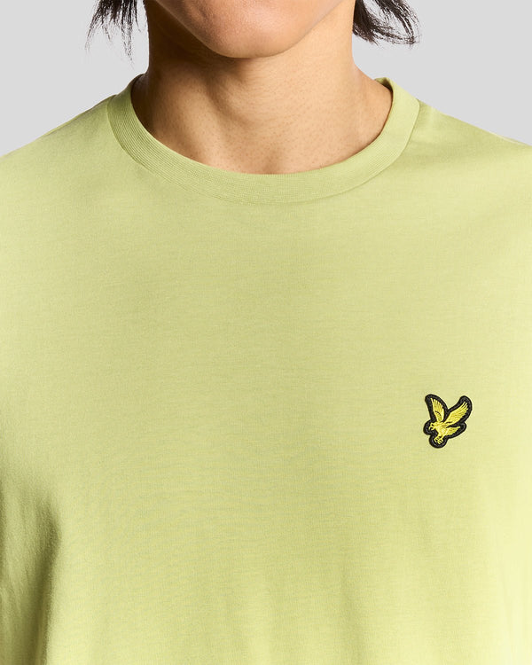 Lyle & Scott Cotton Crew Neck T-Shirt Pale Willow