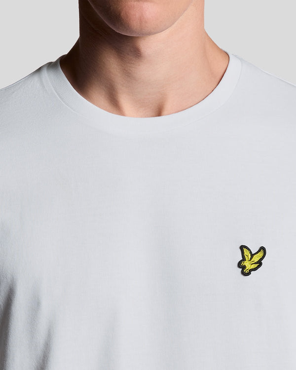 Lyle & Scott Cotton Crew Neck T-Shirt White
