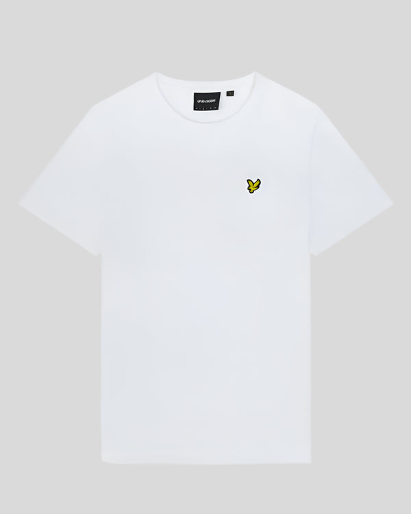 Lyle & Scott Cotton Crew Neck T-Shirt White
