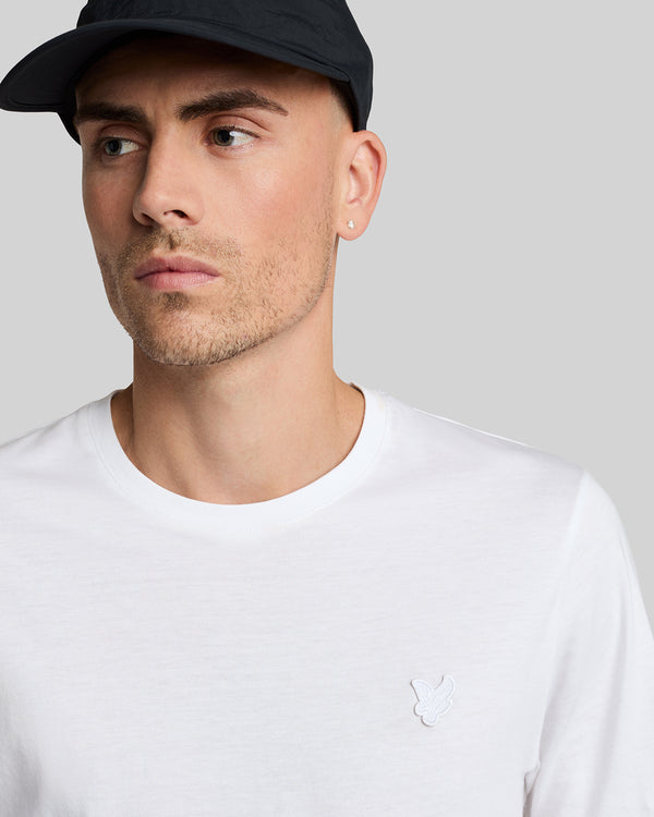 Lyle & Scott Cotton Crew Neck T-Shirt White