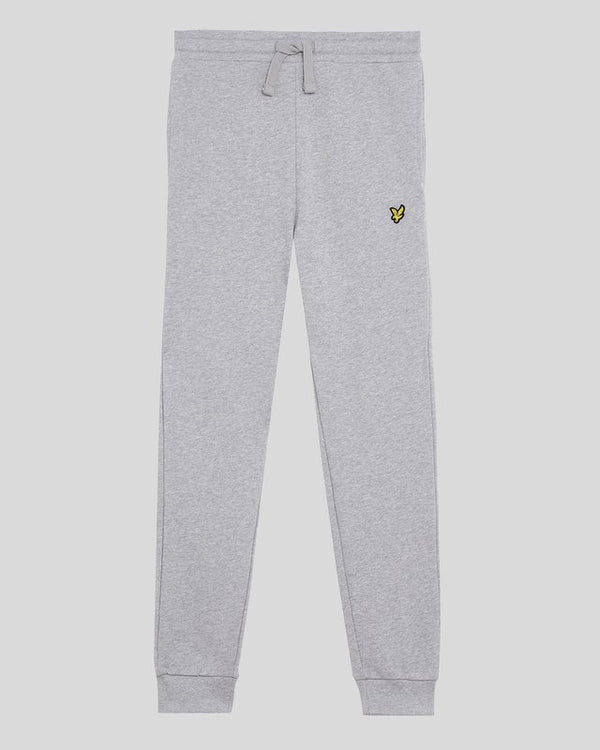 Lyle & Scott Cotton Joggers Light Grey Marl