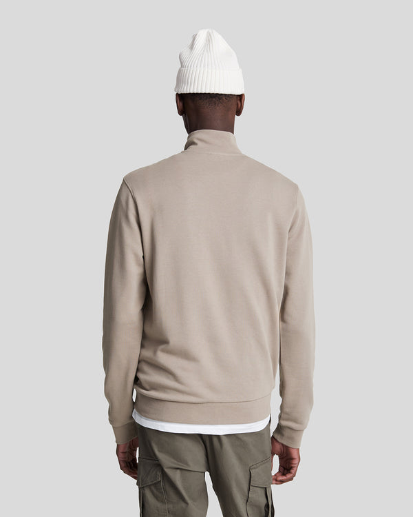 Lyle & Scott Cotton Merino 1/4 Zip Jumper Cove