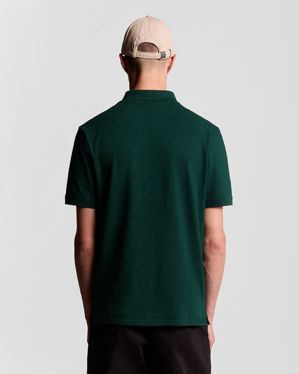 Lyle & Scott Cotton Polo Shirt Dark Green
