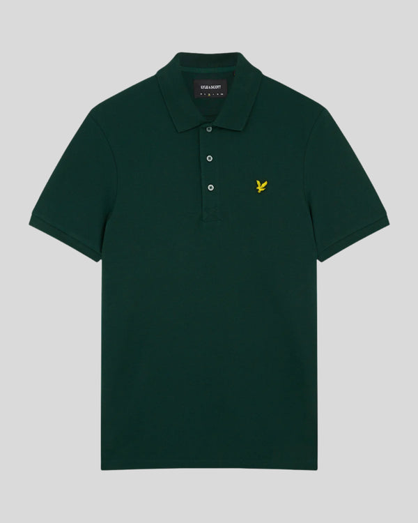 Lyle & Scott Cotton Polo Shirt Dark Green