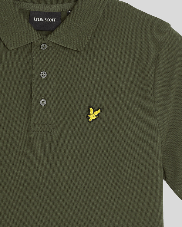 Lyle & Scott Cotton Polo Shirt Deep Depths